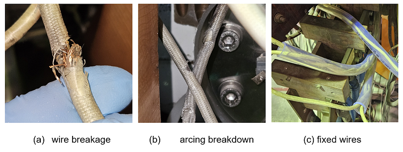 Repair of broken PriF coil wires on the ISTTOK tokamak